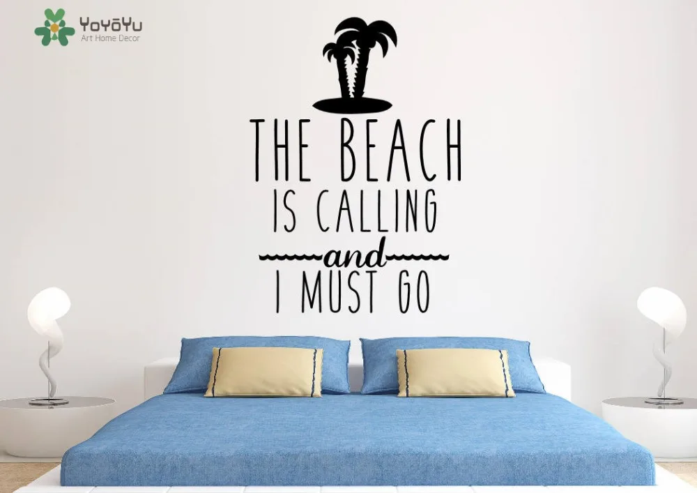 Fashion Wall Decal Quotes The Beach is Calling and I Must Go Palm Tree Pattern Vinyl Wall Stickers Removable Art Design DIYSY478
Fashion Wall Decal Quotes The Beach is Calling and I Must Go Palm Tree Pattern Vinyl Wall Stickers Removable Art Design DIYSY478