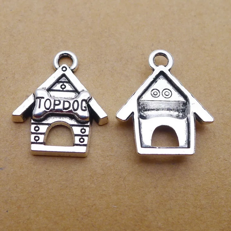 40pcs charm top dog Antique silver pendants 17*20mm 1.6g Handmade Jewelry Making DIY European Alloy jewelry accessories Hot sale
40pcs charm top dog Antique silver pendants 17*20mm 1.6g Handmade Jewelry Making DIY European Alloy jewelry accessories Hot sale