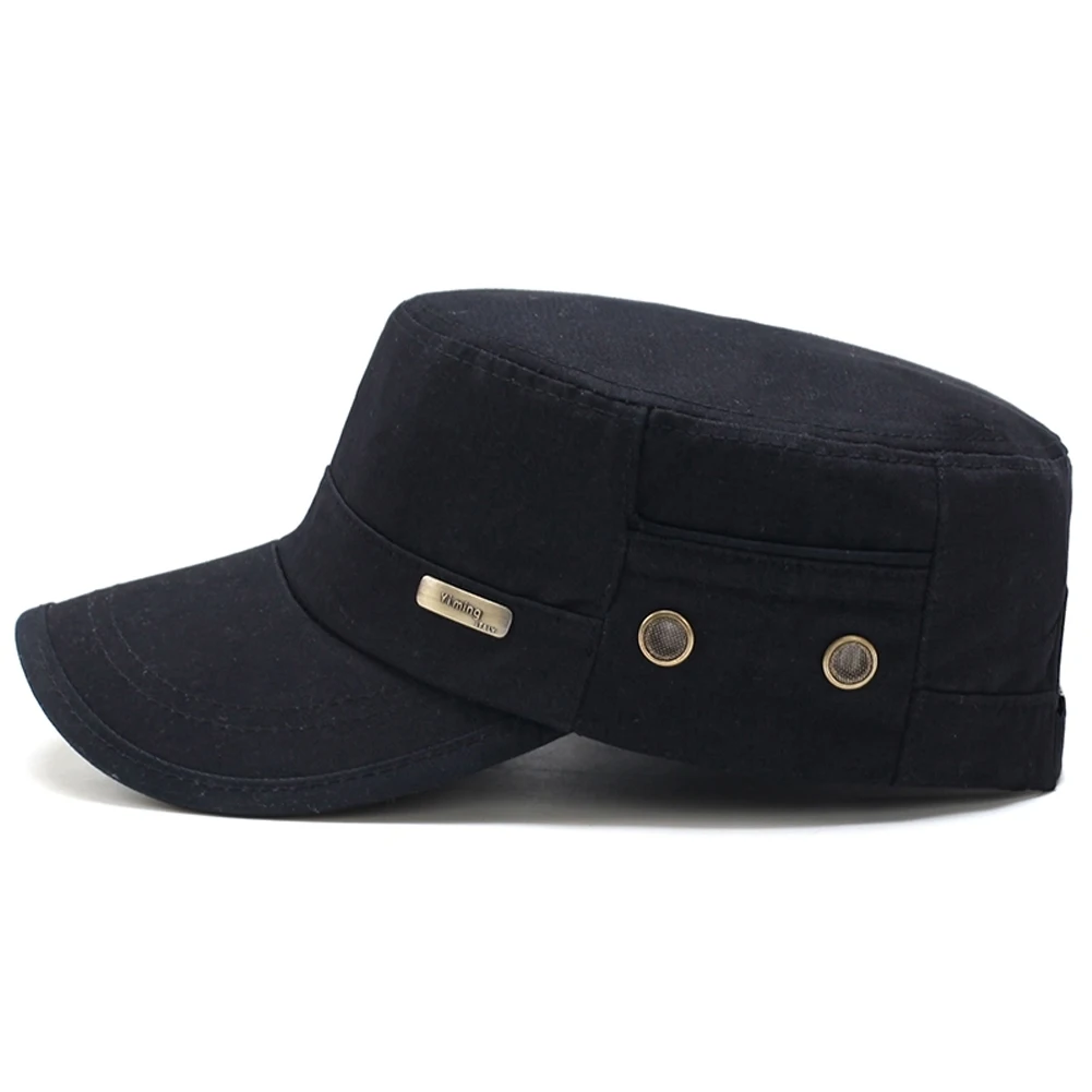 Men Fashion Classic Cotton Flat Top Adjustable Army Caps Baseball Spring Sunproof Outdoor Military Hat Summer Casual #137
Men Fashion Classic Cotton Flat Top Adjustable Army Caps Baseball Spring Sunproof Outdoor Military Hat Summer Casual #137
