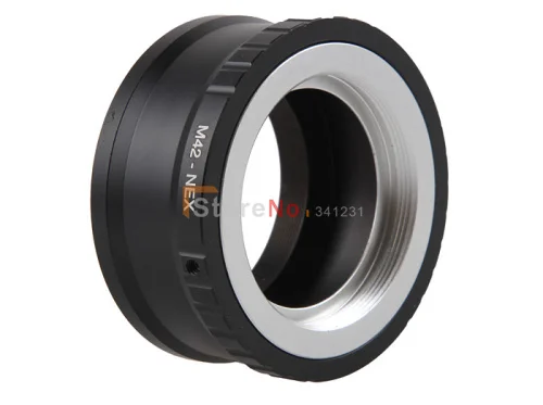 M42-NEX Lens mount Adapter Ring For M42 Lens And E Mount body For NEX3 NEX5 NEX5N NEX7 NEX-C3 NEX-F3 NEX-5R NEX6 PRR04
M42-NEX Lens mount Adapter Ring For M42 Lens And E Mount body For NEX3 NEX5 NEX5N NEX7 NEX-C3 NEX-F3 NEX-5R NEX6 PRR04
