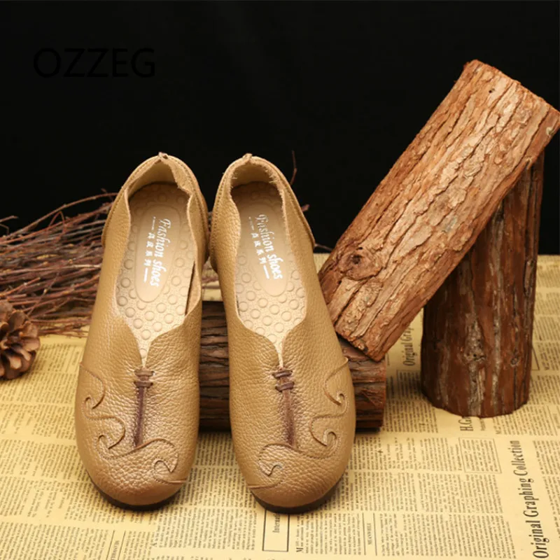 SNURULAN Woman Flat Shoes Genuine Leather Loafers Soft Spring Casual Shoes Ladies Flats Comfort Slip on Vintage Women ShoesE623
SNURULAN Woman Flat Shoes Genuine Leather Loafers Soft Spring Casual Shoes Ladies Flats Comfort Slip on Vintage Women ShoesE623