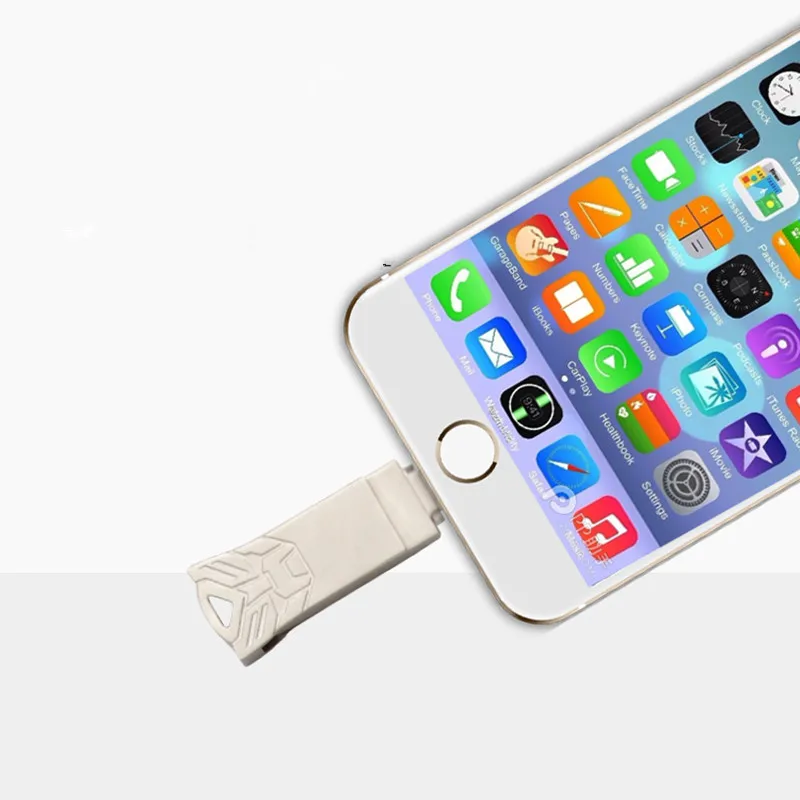 OTG USB флеш накопитель 2 0 для iPhone/iPad/IOS/Android/PC 64 ГБ 32 16 8 3 в 1 высокоскоростная флешка|USB