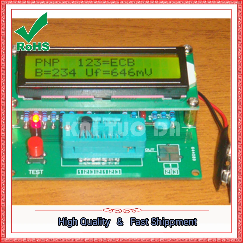 Тестер транзисторов M328 таблица RLC плата настольного модуля ESR|board module|esr testertester esr |
