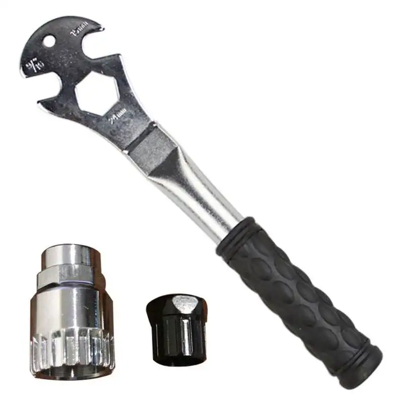 Bike 15mm 24mm 9/16" Pedal Multi Wrench Heavy-Duty Spanner Repair Tool With Long Hand Comfortable Grip Feeling And Energy-savi#8
Bike 15mm 24mm 9/16" Pedal Multi Wrench Heavy-Duty Spanner Repair Tool With Long Hand Comfortable Grip Feeling And Energy-savi#8