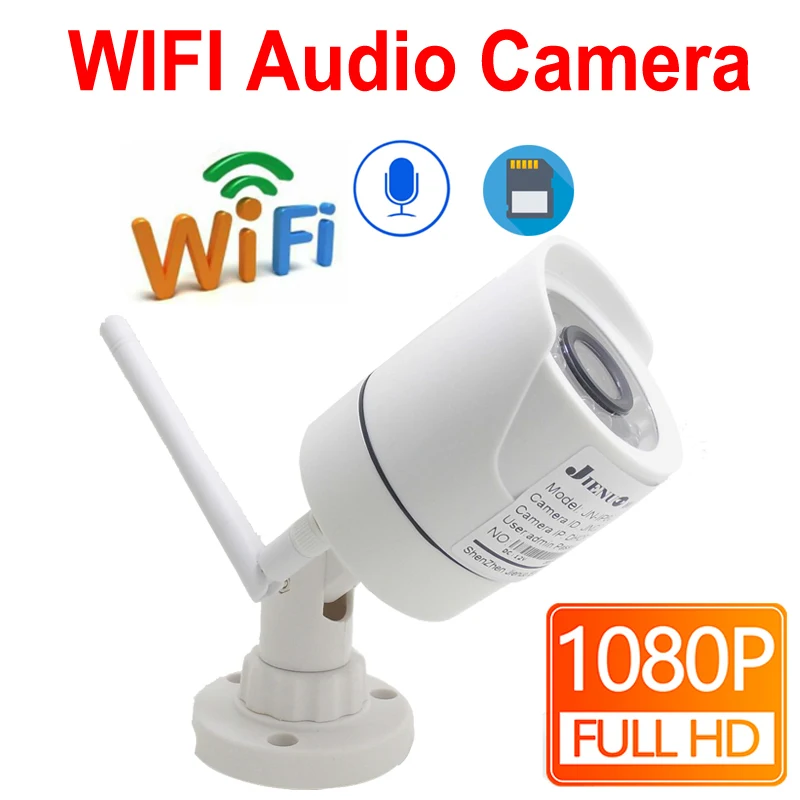 IP камера Wifi 1080P 960P 720P Cctv беспроводная безопасность наружная Водонепроницаемая HD