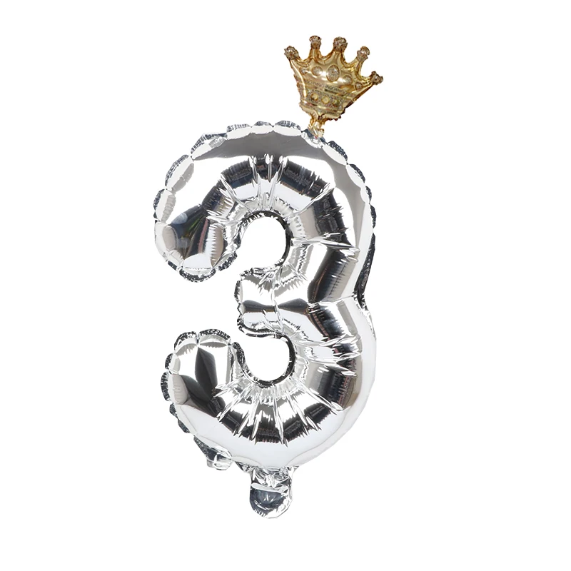 1set Birthday Balloons Sliver Gold Number Foil Balloons 1 2 3 4 5 6 Years Happy Birthday Party Decorations Kids Ballon Supplies
1set Birthday Balloons Sliver Gold Number Foil Balloons 1 2 3 4 5 6 Years Happy Birthday Party Decorations Kids Ballon Supplies