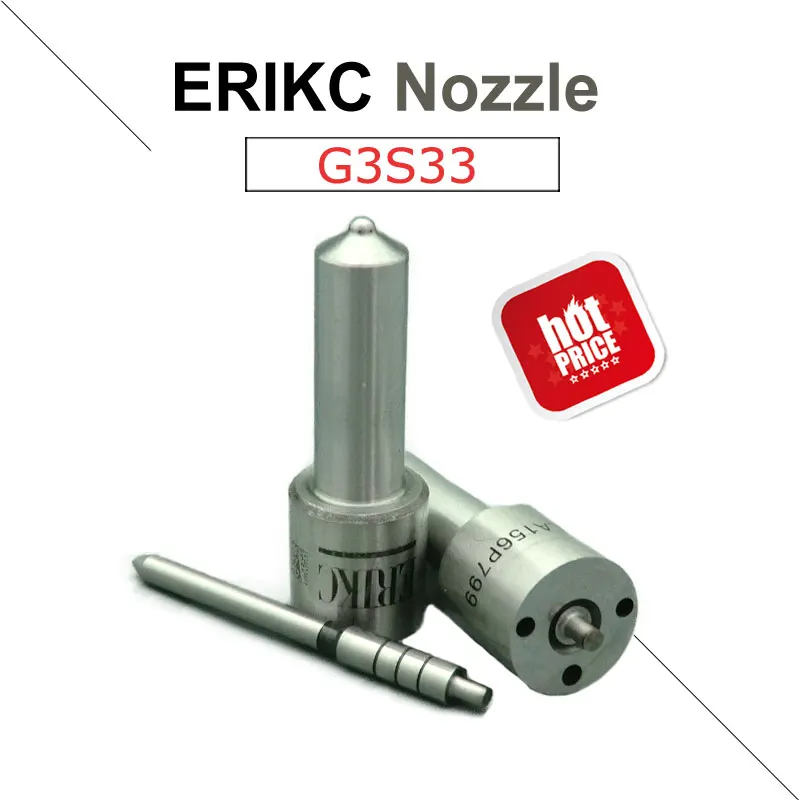 ERIKC G3S33 (293400-0330) Топливная форсунка Common Rail запасные части форсунки 2934000330 JLLA144G3S33 для Denso 295050-0800 295050-0620
ERIKC G3S33 (293400-0330) Топливная форсунка Common Rail запасные части форсунки 2934000330 JLLA144G3S33 для Denso 295050-0800 295050-0620