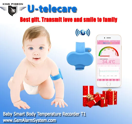 U-telecare smart bluetooth термометр и Bluetooth младенца детские montioring Температура 5 шт. |