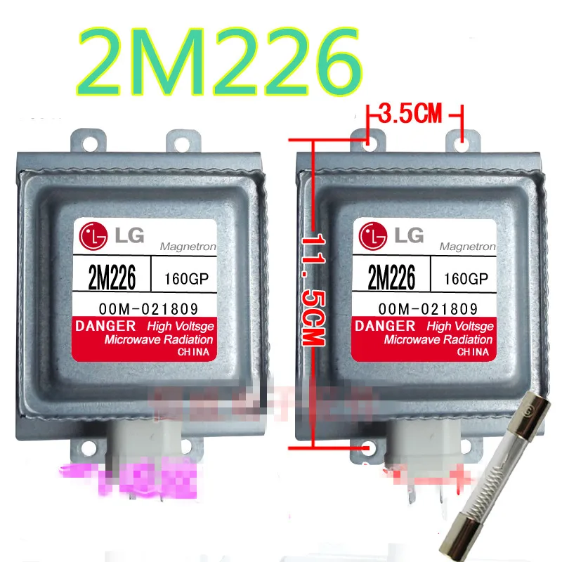 1pcs Genuine original Magnetron 2M226 adapter LG Magnetron Microwave Oven Parts,Microwave Oven Magnetron Lg of the magnetron
1pcs Genuine original Magnetron 2M226 adapter LG Magnetron Microwave Oven Parts,Microwave Oven Magnetron Lg of the magnetron