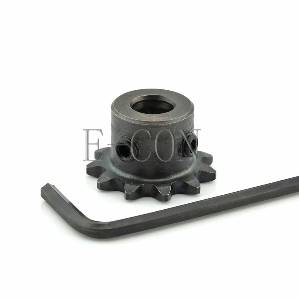 1 PCS 04C 11 Teeth Sprocket Bore 8mm Metal Pilot Motor Gear Roller Chain Drive 25H 11T 2" for Motorcycle Timing Chain DIY
1 PCS 04C 11 Teeth Sprocket Bore 8mm Metal Pilot Motor Gear Roller Chain Drive 25H 11T 2" for Motorcycle Timing Chain DIY