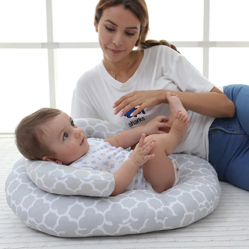 Baby Pillows Multifunction Newborn Nursing Infant Sleep Positioner Pillow 2Pcs/set Breastfeeding Feeding Waist Cushion | Мать и ребенок