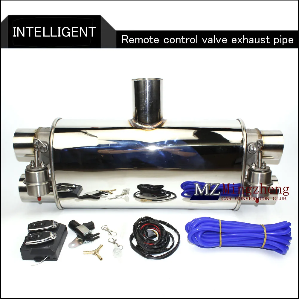 2.5" Exhaust System Stainless Steel T Pipe Electric Exhaust CutOut Out Valve With Electronic Remote Control Switch exhaust pipe
2.5" Exhaust System Stainless Steel T Pipe Electric Exhaust CutOut Out Valve With Electronic Remote Control Switch exhaust pipe