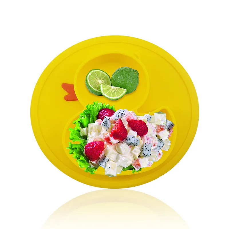 Kid Unflavored Silicone Plate Antiskid Feed Tableware Baby Food Container Infant Dinnerware Dishes Children Bowls Tray Separated
Kid Unflavored Silicone Plate Antiskid Feed Tableware Baby Food Container Infant Dinnerware Dishes Children Bowls Tray Separated