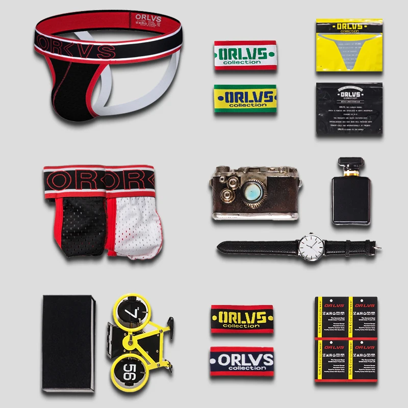 ORLVS Brand sexy gay jockstrap men underwear men thong and g string male panties cueca tanga hombre double jockstrap sissy gay
ORLVS Brand sexy gay jockstrap men underwear men thong and g string male panties cueca tanga hombre double jockstrap sissy gay