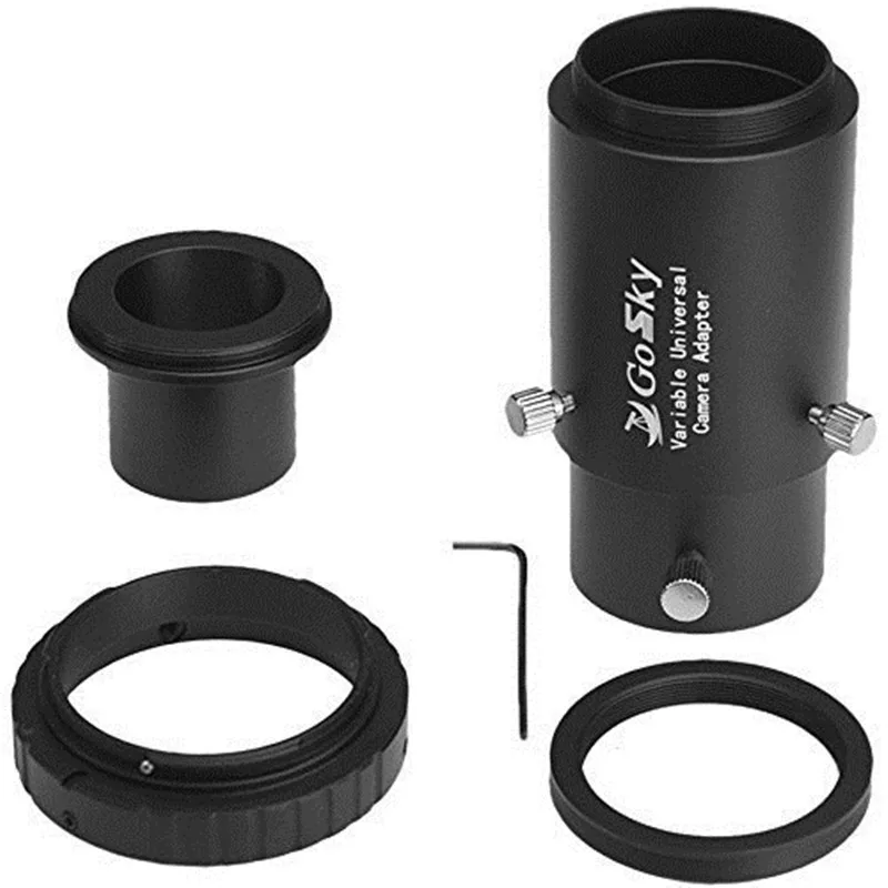 Делюкс адаптер для камеры телескопа комплект для Canon EOS/Rebel DSLR-Prime-подходит 1,25 "телескопы-принимает 1,25" окуляры
Делюкс адаптер для камеры телескопа комплект для Canon EOS/Rebel DSLR-Prime-подходит 1,25 "телескопы-принимает 1,25" окуляры
