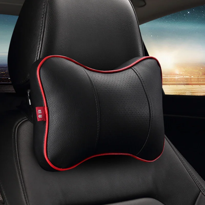 2018 brand new single piece 3D artificial leather car neck pillows comfortable universal headrest fit for most cars fills fiber
2018 brand new single piece 3D artificial leather car neck pillows comfortable universal headrest fit for most cars fills fiber