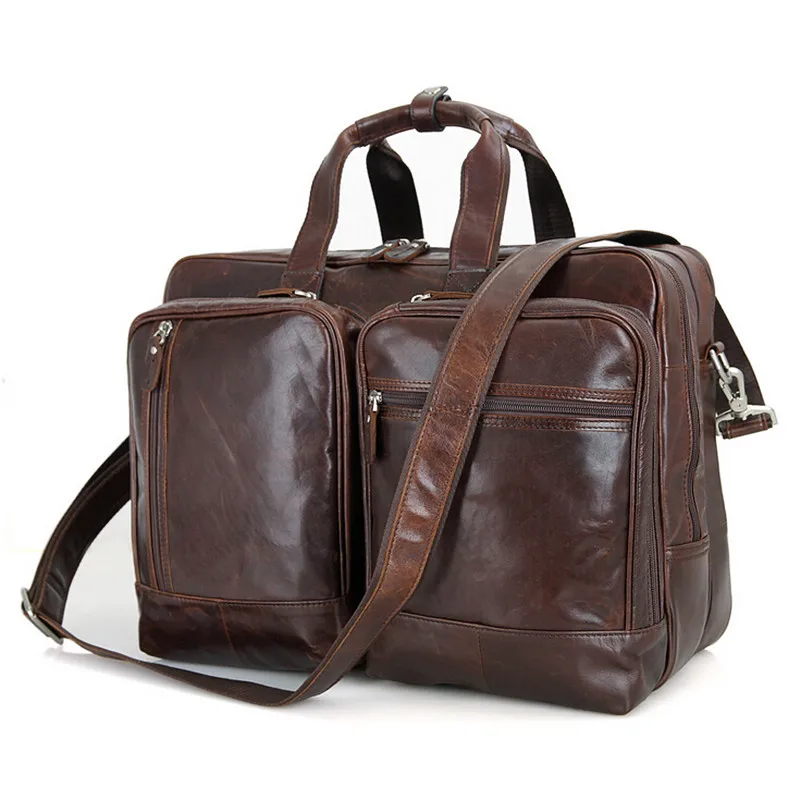2017 Luxury Real Genuine Leather Men Bags 17 inch Business Laptop Briefcase Tote Bag Handbags Men's Large Travel Shoulder Bag
2017 Luxury Real Genuine Leather Men Bags 17 inch Business Laptop Briefcase Tote Bag Handbags Men's Large Travel Shoulder Bag