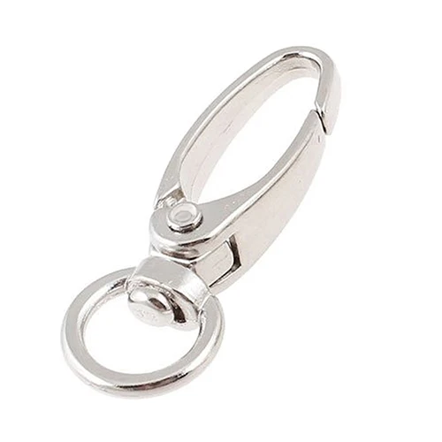 New Promption 9 Pcs Silver Tone D Swivel Trigger Hooks Zinc Alloy Key Ring Lobster Clasps
New Promption 9 Pcs Silver Tone D Swivel Trigger Hooks Zinc Alloy Key Ring Lobster Clasps