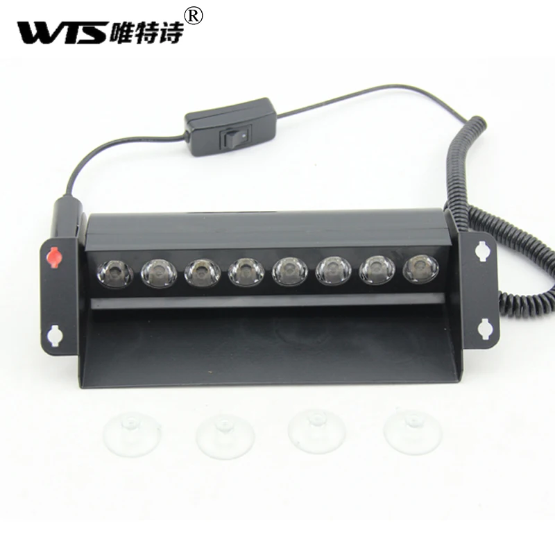 8 LED Red/Blue/Yellow Car Police Strobe Flash Light Dash Emergency Warning 9-12 Flashing mode Lights New Dropping Shipping
8 LED Red/Blue/Yellow Car Police Strobe Flash Light Dash Emergency Warning 9-12 Flashing mode Lights New Dropping Shipping