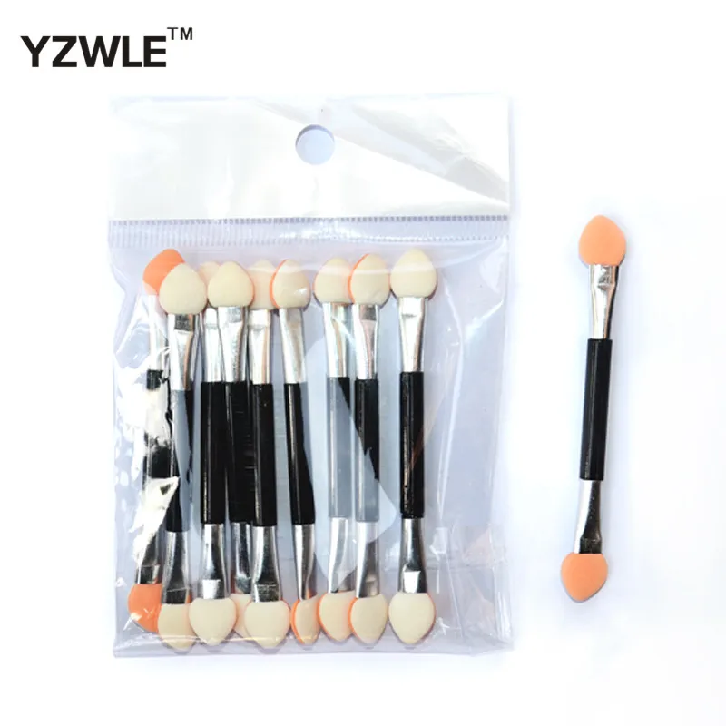 10pcs Disposable Dual Sided Eyeshadow Eyebrow Eyeliner Brush Sponge Tipped Oval Makeup Brush Applicator
10pcs Disposable Dual Sided Eyeshadow Eyebrow Eyeliner Brush Sponge Tipped Oval Makeup Brush Applicator