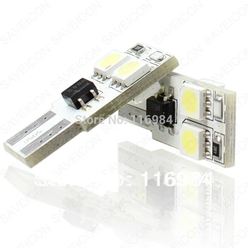 1PCS x White T10 4SMD 5050 Canbus Error Free LED Parking Eyelid Lights Bulbs DC12V
1PCS x White T10 4SMD 5050 Canbus Error Free LED Parking Eyelid Lights Bulbs DC12V