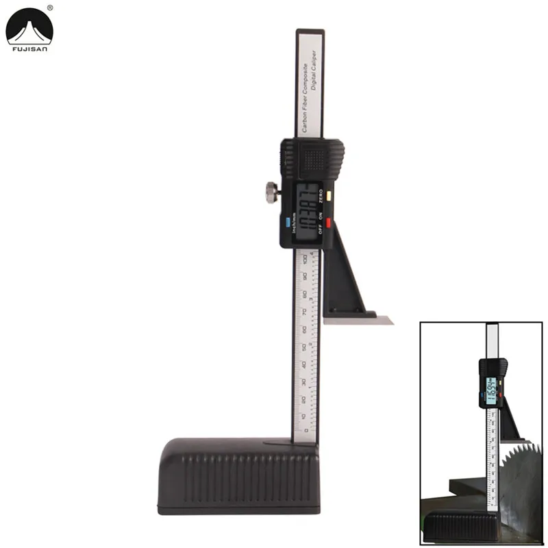 FUJISAN Plastic Digital Height Gauge 0-150mm/6" Digital caliper Electronic Guage Measurement Instruments Measuring Tools
FUJISAN Plastic Digital Height Gauge 0-150mm/6" Digital caliper Electronic Guage Measurement Instruments Measuring Tools