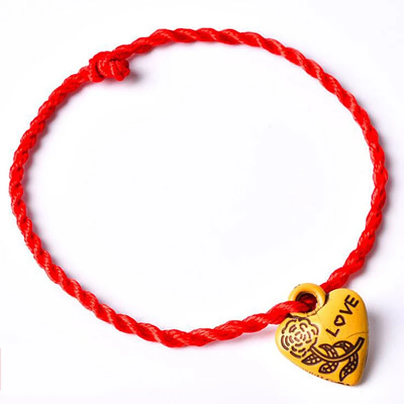 Hot Women Girls Chinese Knot Heart Leaf Rope Chain Lucky Charm Decent Red Rope Bracelets Animal Pandant Jewelry Gift
Hot Women Girls Chinese Knot Heart Leaf Rope Chain Lucky Charm Decent Red Rope Bracelets Animal Pandant Jewelry Gift