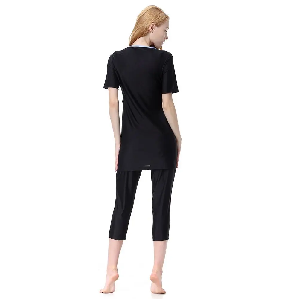 2018 Muslim Swimwear Women Modest Patchwork Full Cover Long Sleeve Swimsuit Islamic Hijab Islam Badpaks Women's wimsuits
2018 Muslim Swimwear Women Modest Patchwork Full Cover Long Sleeve Swimsuit Islamic Hijab Islam Badpaks Women's wimsuits
