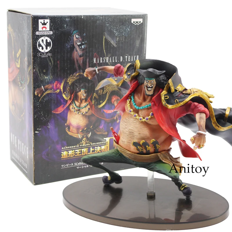 Аниме One Piece sculture BIG Zoukeiou 2 Vol.4 Marshall D обучающая ПВХ фигурка Коллекционная модель