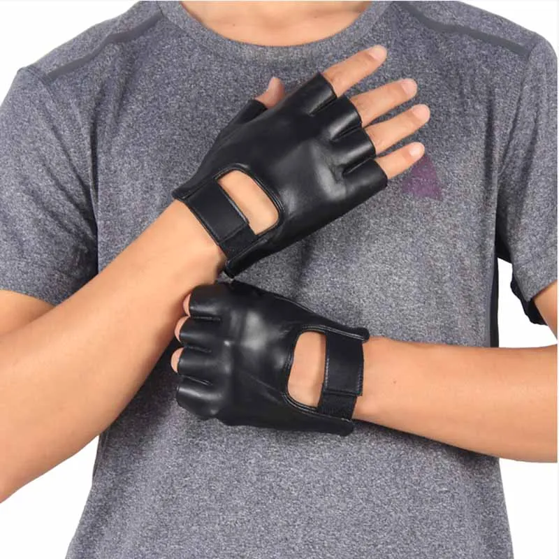 Goatskin Fingerless Unisex Gloves Driving Cycling Anti Slip Tactical Gloves Men Women Magic Tape Fitness Hand Leather Gloves
Goatskin Fingerless Unisex Gloves Driving Cycling Anti Slip Tactical Gloves Men Women Magic Tape Fitness Hand Leather Gloves