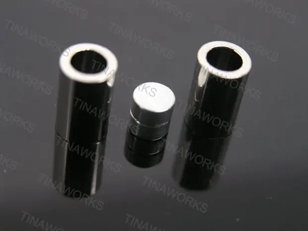 Free Shipping 40 Sets Strong Silver Tone Brass Jewelry Magnetic Tube Clasp End Cap Dia. 5mm
Free Shipping 40 Sets Strong Silver Tone Brass Jewelry Magnetic Tube Clasp End Cap Dia. 5mm