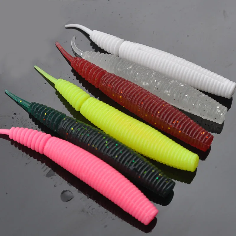6 Pcs Bee Pupa Add Salt Soft Worm Bait Fishing Lure Potato Needle Tails 10cm/7g 6 color Long shot Fishing Tackle for Bass Bait
6 Pcs Bee Pupa Add Salt Soft Worm Bait Fishing Lure Potato Needle Tails 10cm/7g 6 color Long shot Fishing Tackle for Bass Bait