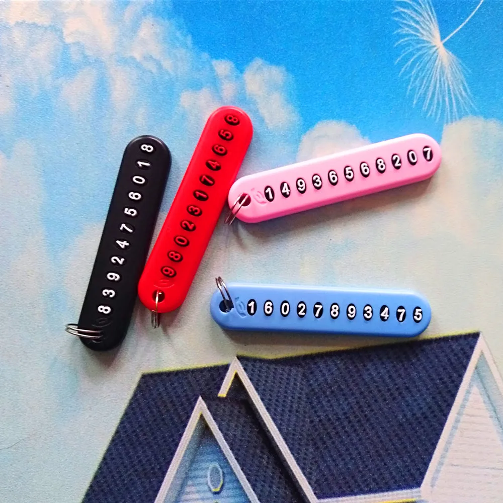 50 Pcs Anti-lost Phone Number Plate Car Keychain Phone Number Keychain Car Pendant Phone Number Card Keyring Car Key Chain gifts
50 Pcs Anti-lost Phone Number Plate Car Keychain Phone Number Keychain Car Pendant Phone Number Card Keyring Car Key Chain gifts