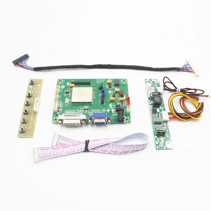TP2271 LCD controller board support DVI VGA for LCD panel 17 inch 1280x1024 G170ETN02.1 M170ETN01.1 M170EGE-L20 easy diy
TP2271 LCD controller board support DVI VGA for LCD panel 17 inch 1280x1024 G170ETN02.1 M170ETN01.1 M170EGE-L20 easy diy