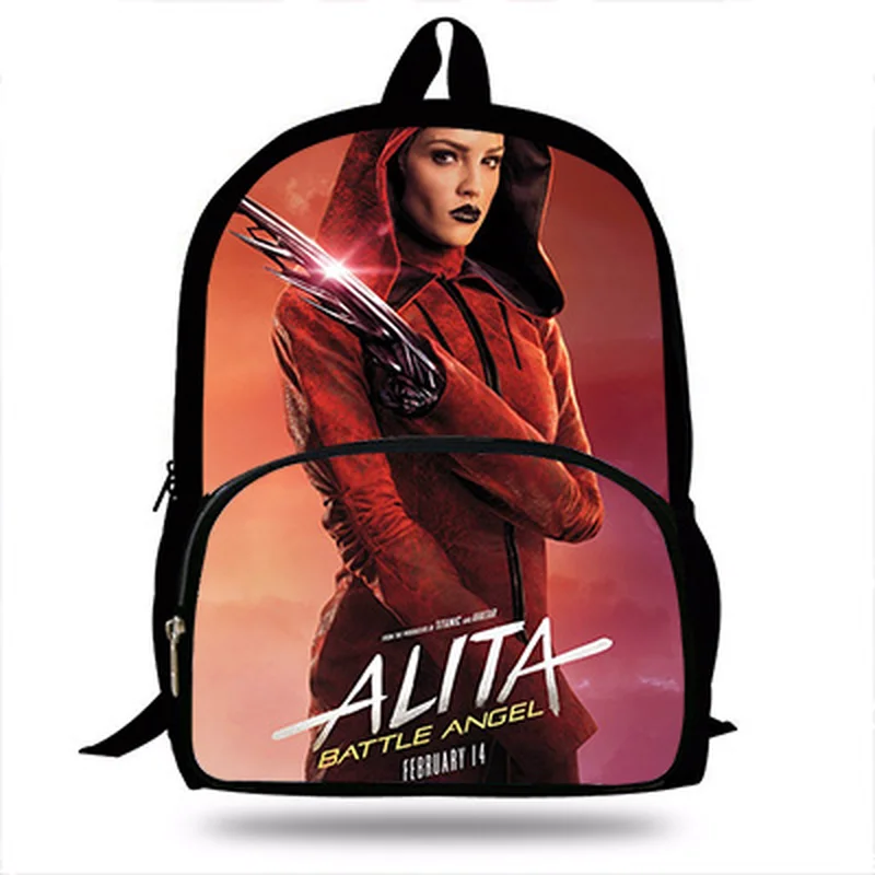 Хит продаж 16-дюймовый рюкзак Alita Battle Angel для девочек-подростков повседневный