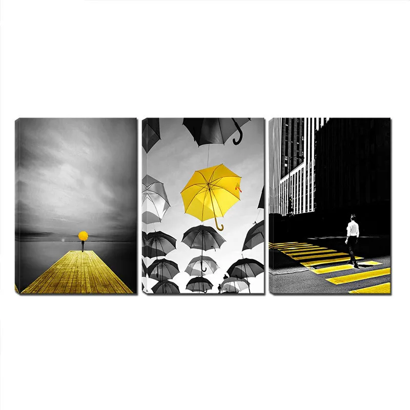 diy diamond painting 3 Pcs Black and White Yellow Umbrella Cityscape Man Walking on Yellow Zebra Crossing diamond embroidery
diy diamond painting 3 Pcs Black and White Yellow Umbrella Cityscape Man Walking on Yellow Zebra Crossing diamond embroidery