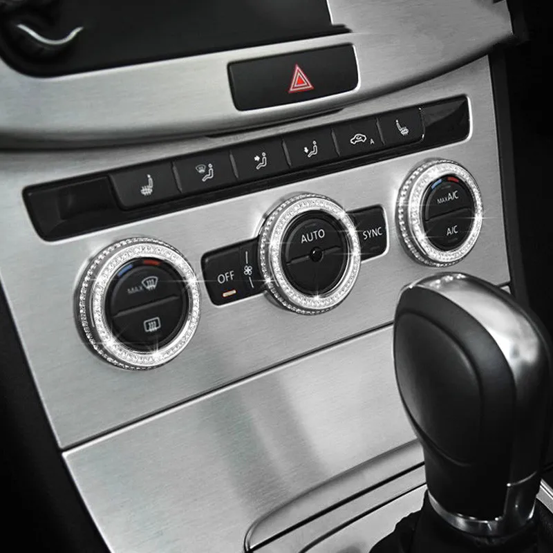 3pcs Car AC Control Adjustment Knob Cover with Crystals Styling Moulding Trim for Volkswagen Beetle 2013 2014 2015 2016
3pcs Car AC Control Adjustment Knob Cover with Crystals Styling Moulding Trim for Volkswagen Beetle 2013 2014 2015 2016