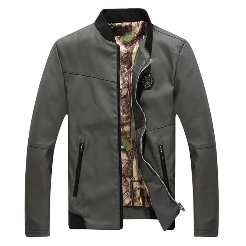 Nice Pop Spring Men Leather Jacket PU Coat Casual Windbreaker Motorcycle Clothing Men Jackets Fashion
Nice Pop Spring Men Leather Jacket PU Coat Casual Windbreaker Motorcycle Clothing Men Jackets Fashion
