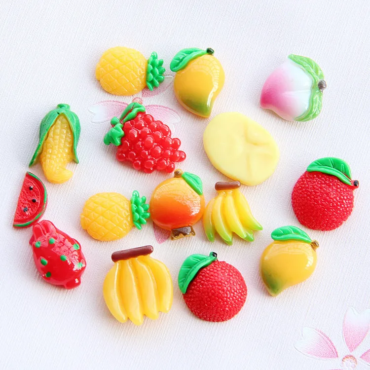 10Pcs/lot Multiple Fruits Pineapple Banana Resin Decoration Crafts Flatback Cabochon Scrapbooking DIY Embellishments Accessories
10Pcs/lot Multiple Fruits Pineapple Banana Resin Decoration Crafts Flatback Cabochon Scrapbooking DIY Embellishments Accessories