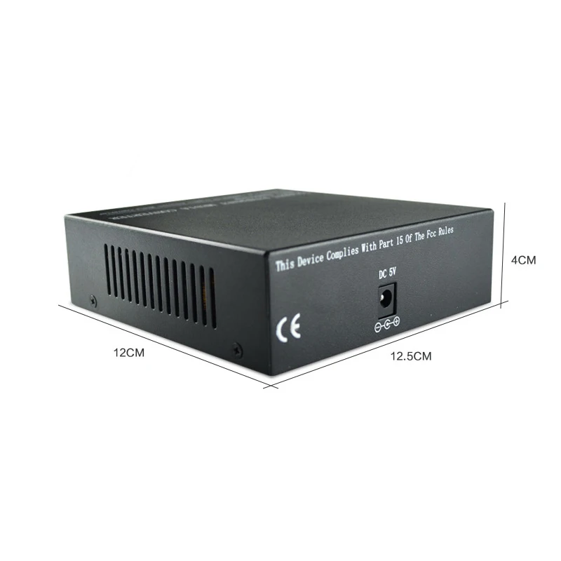 1Pair 1 SC interface and 8 ports RJ45 ethernet swltch converter 10/100M Single Fiber 20KM fiber optic Receiver
1Pair 1 SC interface and 8 ports RJ45 ethernet swltch converter 10/100M Single Fiber 20KM fiber optic Receiver