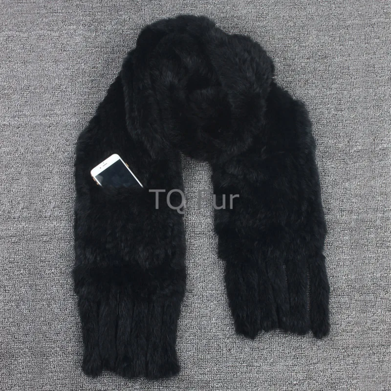 New Long Fur Scarf Fashion Real Knit Rabbit Fur Scarf With Pocket Tassels Shawl Cape Stole
New Long Fur Scarf Fashion Real Knit Rabbit Fur Scarf With Pocket Tassels Shawl Cape Stole
