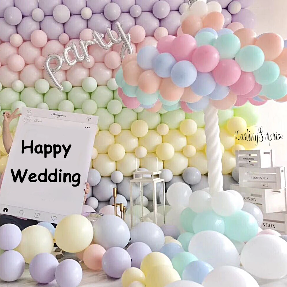 100pcs 5Inch Candy Macaron Latex Thickening Balloons For Happy Birthday Party Decorations Wedding Decorations Toys For Children
100pcs 5Inch Candy Macaron Latex Thickening Balloons For Happy Birthday Party Decorations Wedding Decorations Toys For Children