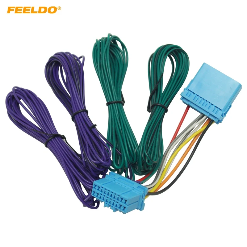 FEELDO 4Set Car Radio Wire Harness Adapter For Honda(1998-2013) Stereo Radio Male Connector To Female Connector
FEELDO 4Set Car Radio Wire Harness Adapter For Honda(1998-2013) Stereo Radio Male Connector To Female Connector