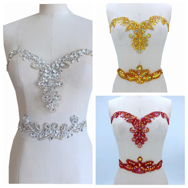 handmade colour Hot drilling Rhinestone lace embroidery patch collar/belt applique wedding dress DIY Performance clothing
handmade colour Hot drilling Rhinestone lace embroidery patch collar/belt applique wedding dress DIY Performance clothing