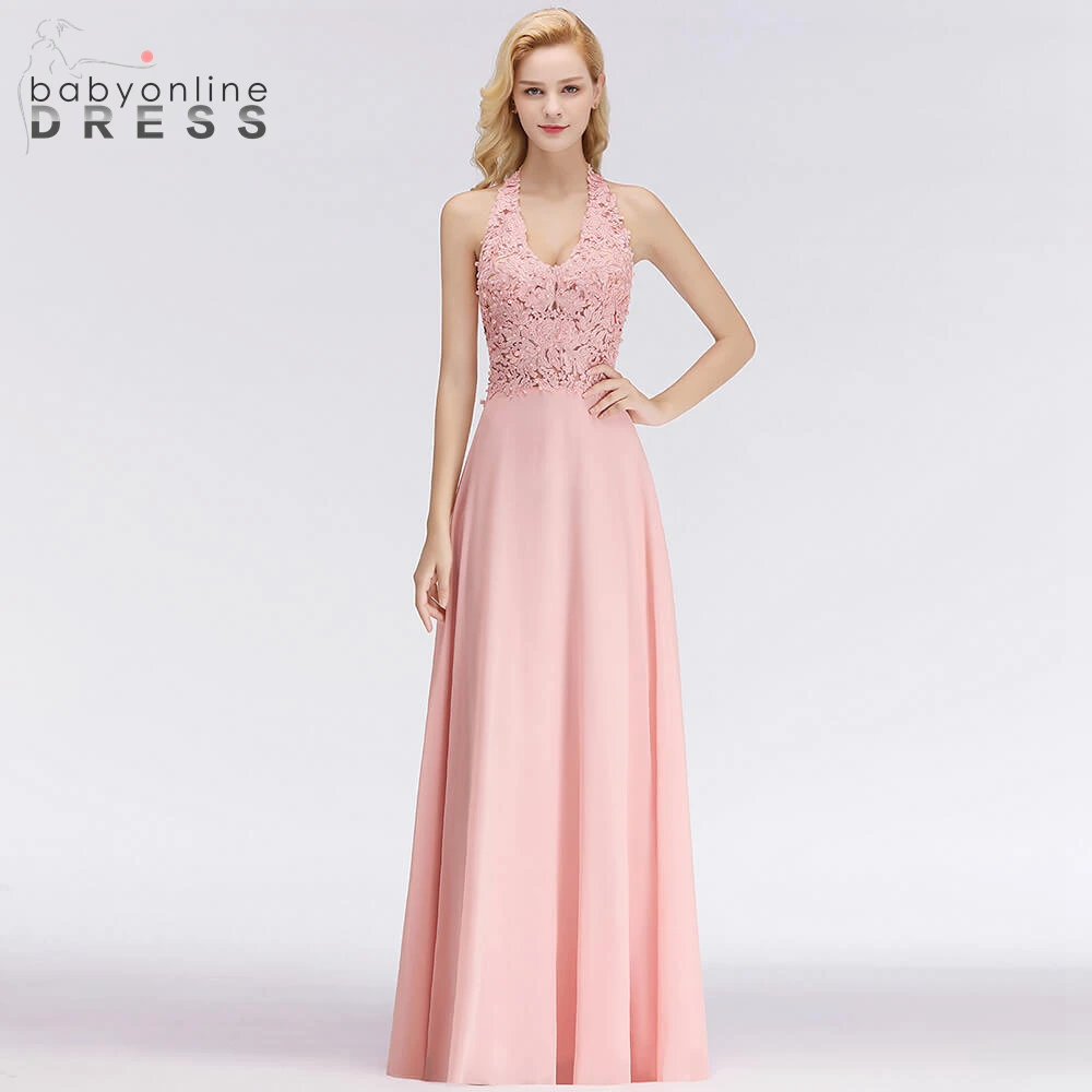 BabyonlineDress Роскошное Украшенное Длинное Вечернее Платье С Открытой Спиной И