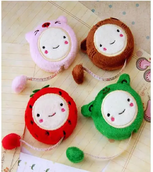 3pcs/lot Super Q Cartoon 150cm 60 Inch Plush Retractable Tape Measure Ruler Sewing Tool
3pcs/lot Super Q Cartoon 150cm 60 Inch Plush Retractable Tape Measure Ruler Sewing Tool