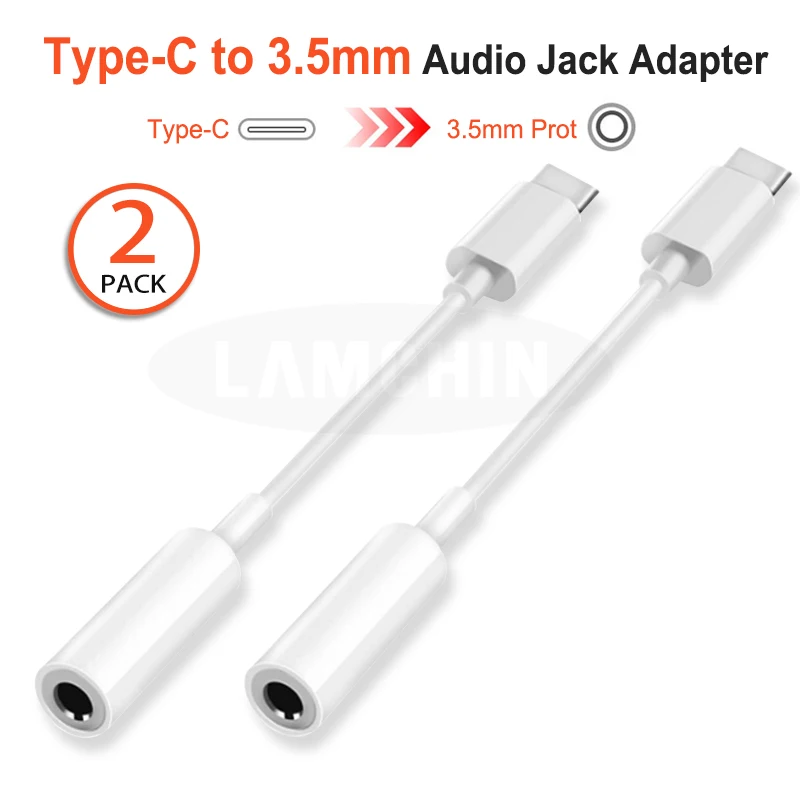 2PCS 3.5 Jack Type C Earphone Cable USB C to 3.5mm AUX Headphones Adapter For Huawei Mate 10 20 P20 Pro Audio Cable
2PCS 3.5 Jack Type C Earphone Cable USB C to 3.5mm AUX Headphones Adapter For Huawei Mate 10 20 P20 Pro Audio Cable