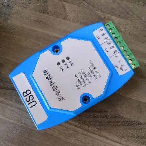 USB to RS422/ RS485 / RS232 / TTL 5V / 3.3V optical isolation USB to 422 485 232 TTL Converter Adapter Surge protection FT232
USB to RS422/ RS485 / RS232 / TTL 5V / 3.3V optical isolation USB to 422 485 232 TTL Converter Adapter Surge protection FT232