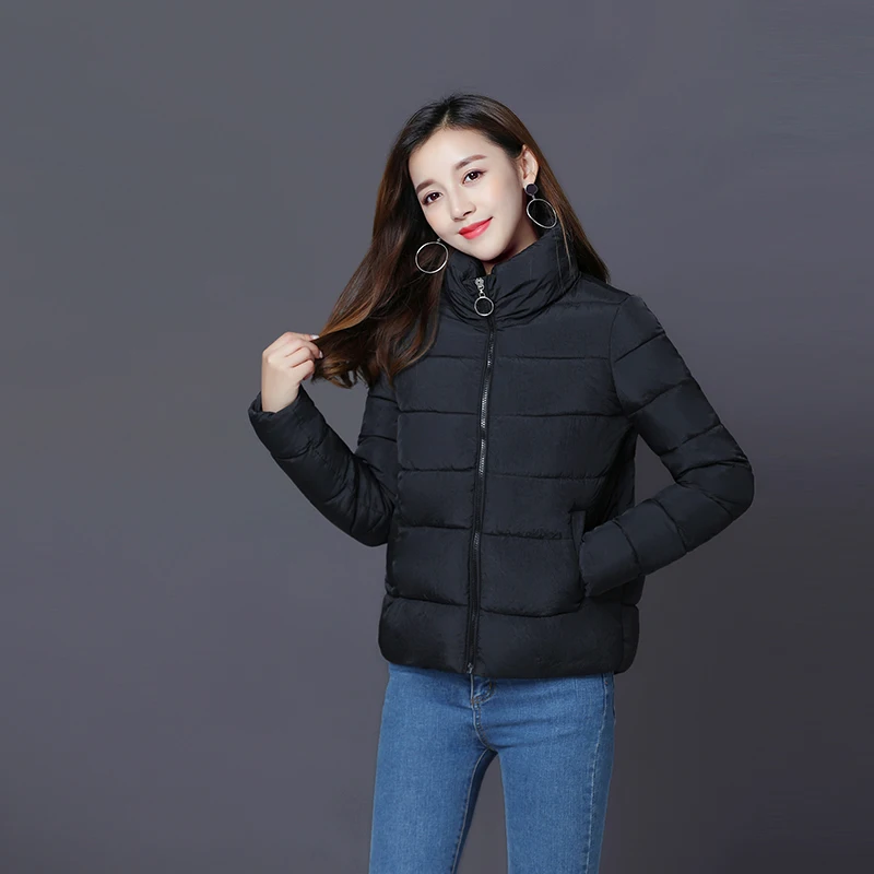 2019 Winter ladies down jacket Double Pocket Polyester Short Outwear Coats Winter Women Jacket For Girl Warm Parka down jacket
2019 Winter ladies down jacket Double Pocket Polyester Short Outwear Coats Winter Women Jacket For Girl Warm Parka down jacket