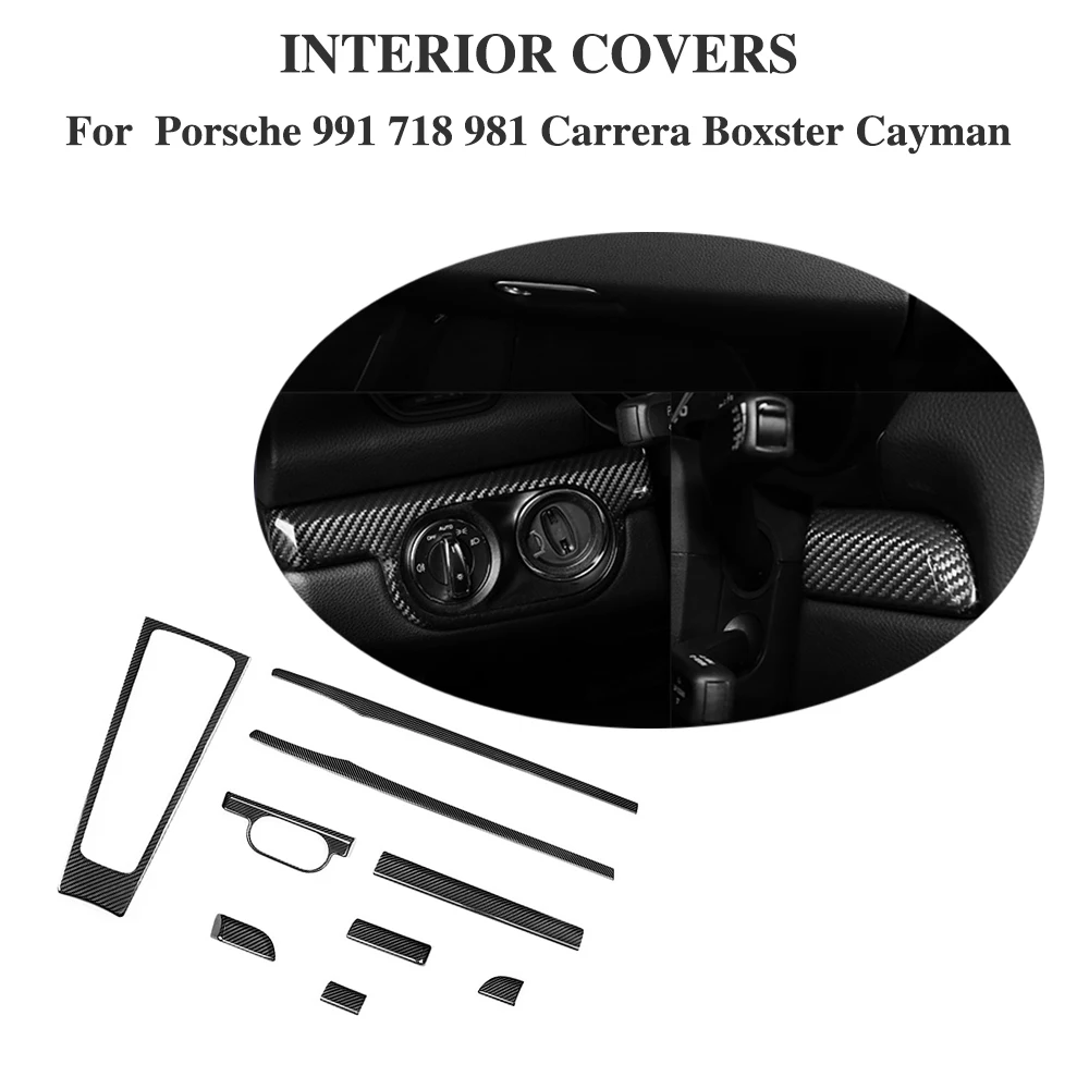 Carbon Dashboard For Porsche 991 981 911 718 Boxster Cayman Coupe 2 Door LHD carbon fiber car interior trim 9pcs/set
Carbon Dashboard For Porsche 991 981 911 718 Boxster Cayman Coupe 2 Door LHD carbon fiber car interior trim 9pcs/set